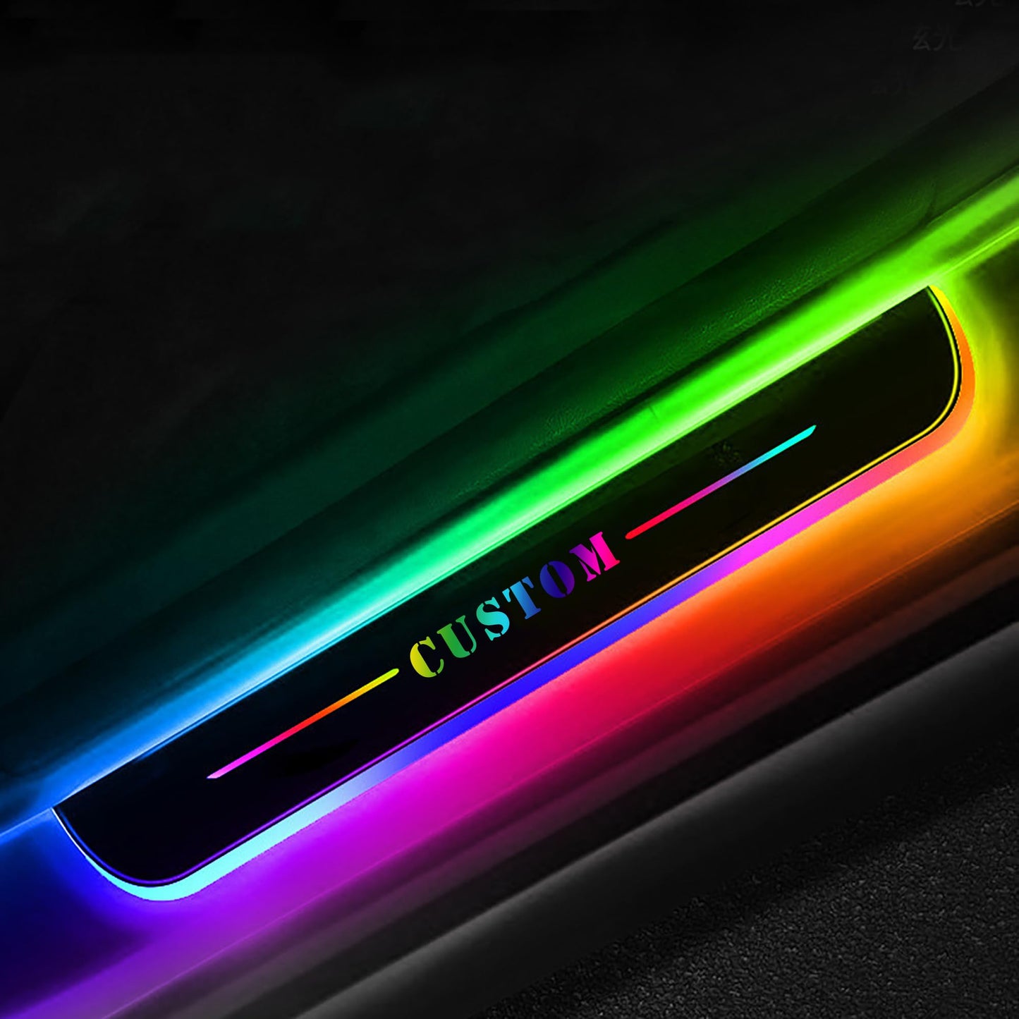 Custom LED Car Door Sill Welcome Light