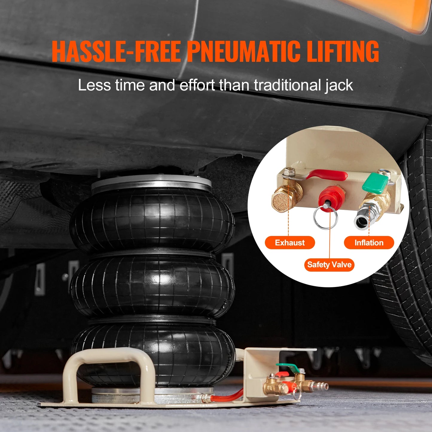 3 Ton Double Bag Air Jack