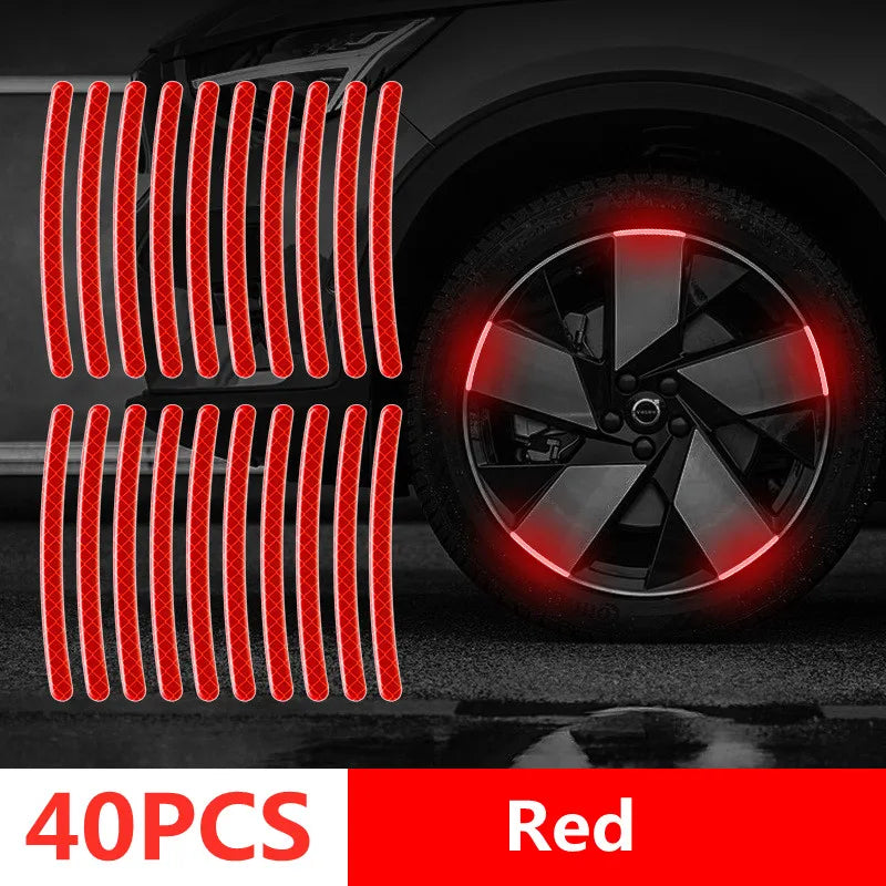 Car Reflective Safety Stripes & Warning Stickers