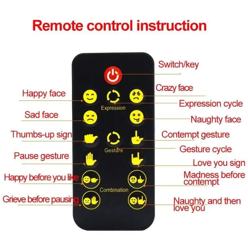 Creative LED Hand Gesture Warning Light
