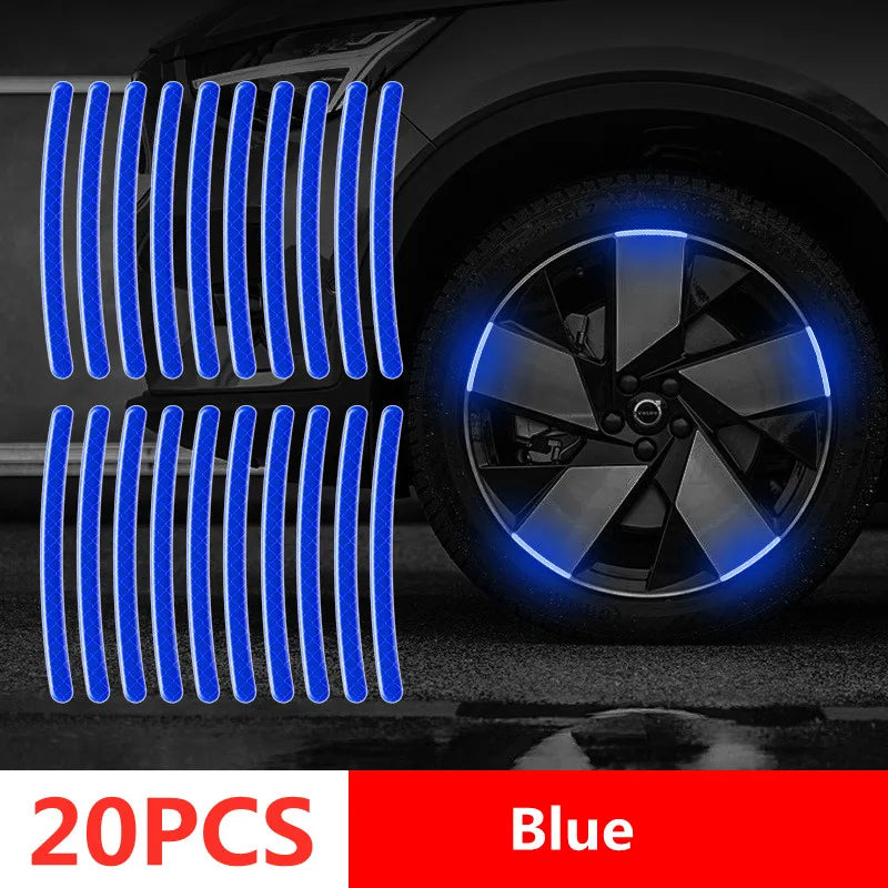 Car Reflective Safety Stripes & Warning Stickers