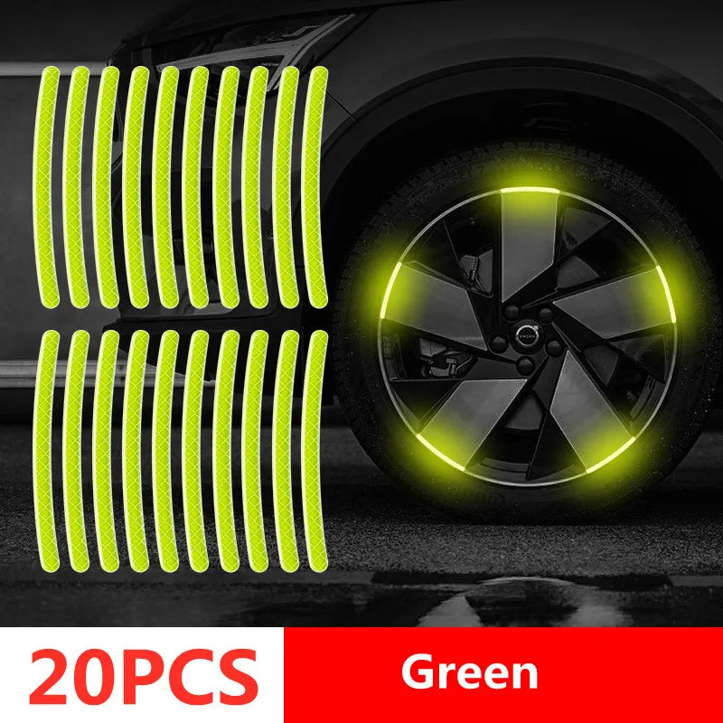 Car Reflective Safety Stripes & Warning Stickers