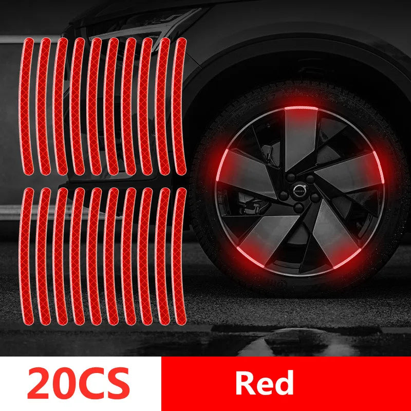 Car Reflective Safety Stripes & Warning Stickers