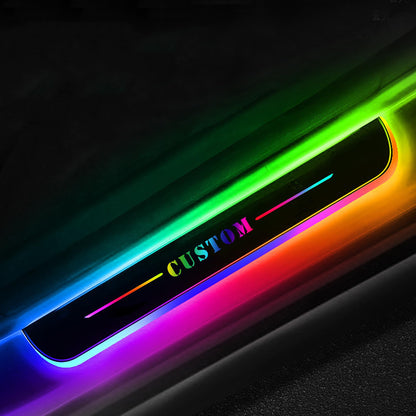 Custom LED Car Door Sill Welcome Light