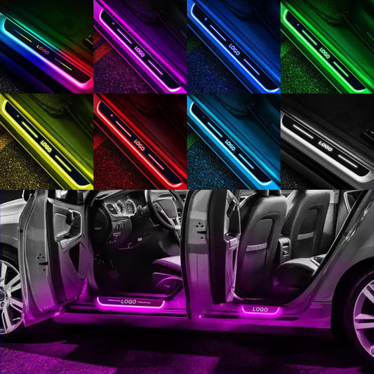 Custom LED Car Door Sill Welcome Light