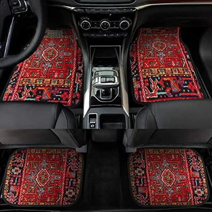 Antique Oriental Turkish Persian Carpet Car Floor Mats