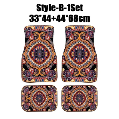 Antique Oriental Turkish Persian Carpet Car Floor Mats