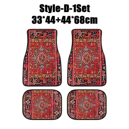 Antique Oriental Turkish Persian Carpet Car Floor Mats