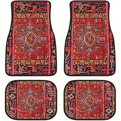 Antique Oriental Turkish Persian Carpet Car Floor Mats